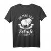 Schaf T-Shirt Geschenkidee für Tierliebhaber und Bauernhof-Fans  Lustiges Schäfer Motiv für Hirten und Schaf-Liebhaber