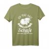 Schaf T-Shirt Geschenkidee für Tierliebhaber und Bauernhof-Fans  Lustiges Schäfer Motiv für Hirten und Schaf-Liebhaber