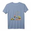 Kinder Bagger T-Shirt zum 2. Geburtstag für Jungen  Lustiges Baustellen-Outfit für den Kindergeburtstag