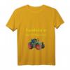 Damen Landwirtin aus Leidenschaft Trecker Traktor Bäuerin Geschenk T-Shirt mit V-Ausschnitt  Perfekt für Landfrauen, Weihnachten & Geburtstag