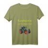 Damen Landwirtin aus Leidenschaft Trecker Traktor Bäuerin Geschenk T-Shirt mit V-Ausschnitt  Perfekt für Landfrauen, Weihnachten & Geburtstag