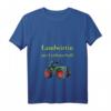 Damen Landwirtin aus Leidenschaft Trecker Traktor Bäuerin Geschenk T-Shirt mit V-Ausschnitt  Perfekt für Landfrauen, Weihnachten & Geburtstag