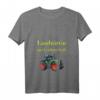 Damen Landwirtin aus Leidenschaft Trecker Traktor Bäuerin Geschenk T-Shirt mit V-Ausschnitt  Perfekt für Landfrauen, Weihnachten & Geburtstag
