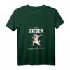 Damen Mit Ziegen ist einfach alles besser - Landwirt Bauer T-Shirt mit V-Ausschnitt, lustiges Tierdesign für Ziegen- und Schafliebhaber