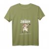 Damen Mit Ziegen ist einfach alles besser - Landwirt Bauer T-Shirt mit V-Ausschnitt, lustiges Tierdesign für Ziegen- und Schafliebhaber