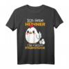 Ich liebe Hühner die kacken Frühstück! Lustiges Bauernhof T-Shirt für Landwirte, Hühnerliebhaber & Eier-Fans