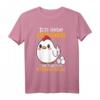 Ich liebe Hühner die kacken Frühstück! Lustiges Bauernhof T-Shirt für Landwirte, Hühnerliebhaber & Eier-Fans