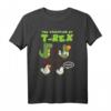 Lustiges T-Rex Huhn T-Shirt für Landwirte und Dino-Fans  Evolution vom Tyrannosaurus Rex zum Huhn, perfekt für Hühnerliebhaber & Bauern