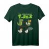 Lustiges T-Rex Huhn T-Shirt für Landwirte und Dino-Fans  Evolution vom Tyrannosaurus Rex zum Huhn, perfekt für Hühnerliebhaber & Bauern