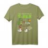 Lustiges T-Rex Huhn T-Shirt für Landwirte und Dino-Fans  Evolution vom Tyrannosaurus Rex zum Huhn, perfekt für Hühnerliebhaber & Bauern