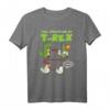 Lustiges T-Rex Huhn T-Shirt für Landwirte und Dino-Fans  Evolution vom Tyrannosaurus Rex zum Huhn, perfekt für Hühnerliebhaber & Bauern