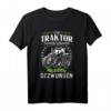 Zum Traktor fahren geboren zur Schule gezwungen - Lustiges Bauer T-Shirt für Kinder, Landwirte & Traktorfahrer