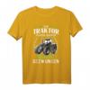 Zum Traktor fahren geboren zur Schule gezwungen - Lustiges Bauer T-Shirt für Kinder, Landwirte & Traktorfahrer