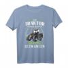 Zum Traktor fahren geboren zur Schule gezwungen - Lustiges Bauer T-Shirt für Kinder, Landwirte & Traktorfahrer