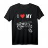 I Love my Tractor - Lustiges Landwirt T-Shirt für Bauern, Bäuerinnen und Hobbylandwirte zum Geburtstag, Weihnachten oder Party