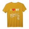 I Love my Tractor - Lustiges Landwirt T-Shirt für Bauern, Bäuerinnen und Hobbylandwirte zum Geburtstag, Weihnachten oder Party