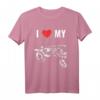 I Love my Tractor - Lustiges Landwirt T-Shirt für Bauern, Bäuerinnen und Hobbylandwirte zum Geburtstag, Weihnachten oder Party