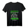 Damen Traktor T-Shirt mit Spruch - Entschuldigung zu spät, ich habe einen Traktor gesehen | Perfekt für Landwirte und Bauern