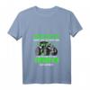Damen Traktor T-Shirt mit Spruch - Entschuldigung zu spät, ich habe einen Traktor gesehen | Perfekt für Landwirte und Bauern