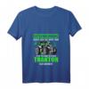 Damen Traktor T-Shirt mit Spruch - Entschuldigung zu spät, ich habe einen Traktor gesehen | Perfekt für Landwirte und Bauern