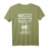 Geschenke für Landwirte Bauern Traktor T-Shirt mit lustigem Spruch  Perfekt für Geburtstag, Bruder, Ehemann & Onkel