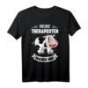 Lustiges Kuh T-Shirt mit Spruch - Perfektes Geschenk für Landwirte, Bauern & Tierliebhaber für Weihnachten & Geburtstag