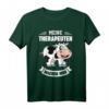 Lustiges Kuh T-Shirt mit Spruch - Perfektes Geschenk für Landwirte, Bauern & Tierliebhaber für Weihnachten & Geburtstag