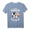 Lustiges Kuh T-Shirt mit Spruch - Perfektes Geschenk für Landwirte, Bauern & Tierliebhaber für Weihnachten & Geburtstag