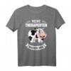 Lustiges Kuh T-Shirt mit Spruch - Perfektes Geschenk für Landwirte, Bauern & Tierliebhaber für Weihnachten & Geburtstag