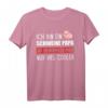Herren Schweine Papa T-Shirt  Lustiges Bauernhof Geschenk für Landwirte und Schweinezüchter