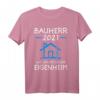 Herren Bauherr 2021 - Wir bauen unser Eigenheim Geschenk T-Shirt für Bauherren & Hausbauer