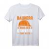 Herren Hausbesitzer Richtfest T-Shirt  Lustiges Bauherr Design für Bauherrn, Bauleiter & Bauprojekte, perfekte Geschenkidee für Richtfest & Hausbau