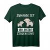 Ziege Ziegen Bauer Züchter Bauernhof Bauern Geschenk T-Shirt - Lustiges Landwirt Geschenk für Ziegenliebhaber & Viehzüchter