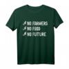 No Farmers No Food No Future Bauern Landwirt T-Shirt  Unterstütze die Landwirtschaft und zeige dein Statement für Bauernhöfe