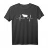 Lustiges Bauern Landwirtschaft Kuh T-Shirt  Witziges Geschenk für Landwirtinnen und Landwirte, Bäuerinnen, Traktor- und Feldliebhaber