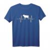 Lustiges Bauern Landwirtschaft Kuh T-Shirt  Witziges Geschenk für Landwirtinnen und Landwirte, Bäuerinnen, Traktor- und Feldliebhaber