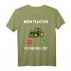 Mein Traktor ruft an - Landwirt Trecker Landmaschinen Bauer T-Shirt  Lustiges Geschenk für Landwirte, Treckerfahrer und Landmaschinenliebhaber