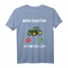 Mein Traktor ruft an - Landwirt Trecker Landmaschinen Bauer T-Shirt  Lustiges Geschenk für Landwirte, Treckerfahrer und Landmaschinenliebhaber