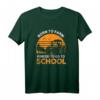 Lustiges Bauer T-Shirt Geboren in der Schule Landwirtschaft - Perfektes Geschenk für Landwirte, Familienmitglieder und Liebhaber landwirtschaftlicher Themen