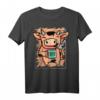 Kuh Kaffee Bauer Landwirt T-Shirt  Perfektes Geschenk für Landwirte und Bauern, die Kaffee lieben und ihren Beruf schätzen