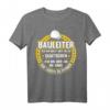 Bauleiter Geschenkidee | Lustiges Baustellen T-Shirt mit Spruch für Bauleitung, Hausbau & Richtfest