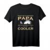 Traktor Fahrender Papa Vatertag Geschenk | Landwirte Bauern T-Shirt für Landwirte, Bauern und Landmaschinenmechaniker