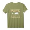 Traktor Fahrender Papa Vatertag Geschenk | Landwirte Bauern T-Shirt für Landwirte, Bauern und Landmaschinenmechaniker