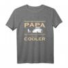Traktor Fahrender Papa Vatertag Geschenk | Landwirte Bauern T-Shirt für Landwirte, Bauern und Landmaschinenmechaniker