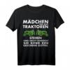 Mädchen die auf Traktoren stehen Landwirt Bauer T-Shirt  Perfektes Geschenk für Trecker Fans und Landwirtschaftsliebhaber