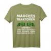 Mädchen die auf Traktoren stehen Landwirt Bauer T-Shirt  Perfektes Geschenk für Trecker Fans und Landwirtschaftsliebhaber