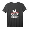 Damen Hühnerflüsterer Huhn Landwirt Bauernhof Deko Bauer T-Shirt - Lustiges Geschenk für Landwirte, Hühner- und Hahn-Fans