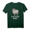 Ich schaf alles! Lustiges Schafe Wortspiel Landwirt Bauer T-Shirt  Perfektes Geschenk für Schafbesitzer und Tierliebhaber