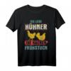 Ich liebe Hühner Die kacken Frühstück - Lustiges Landwirt Bauer T-Shirt mit Traktor Motiv für Bauern und Landwirte
