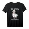 Der Mit Den Schafen Spricht - Lustiges Landwirt T-Shirt für Bauern mit Schafen, ideal für die Arbeit & als humorvolles Geschenk
